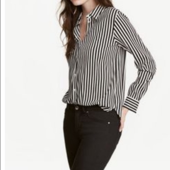 white dress shirt womens h&m